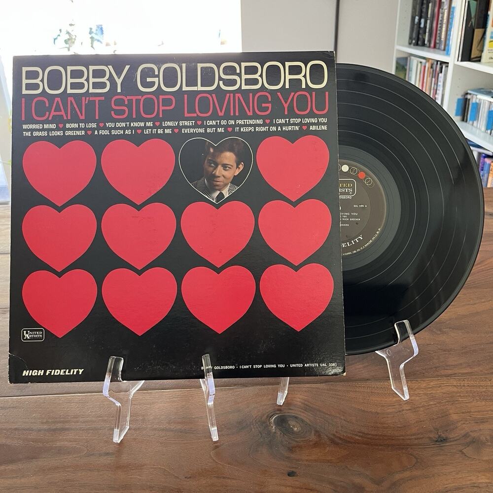 Bobby Goldsboro I Can't Stop Loving You LP 1965 United Artists UAL6381 Mono